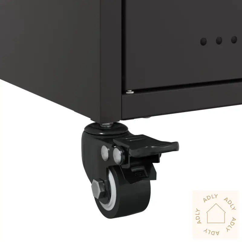 Tv-Benk Svart 68X39X43,5 Cm Stål