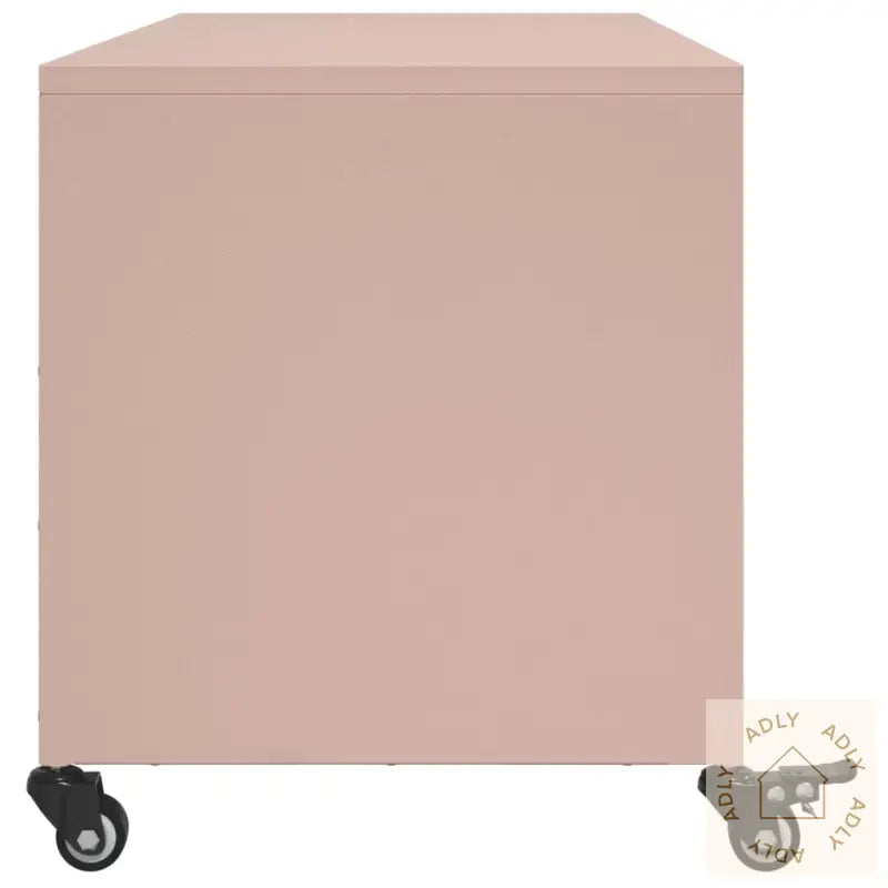 Tv-Benk Rosa 100,5X39X43,5 Cm Stål