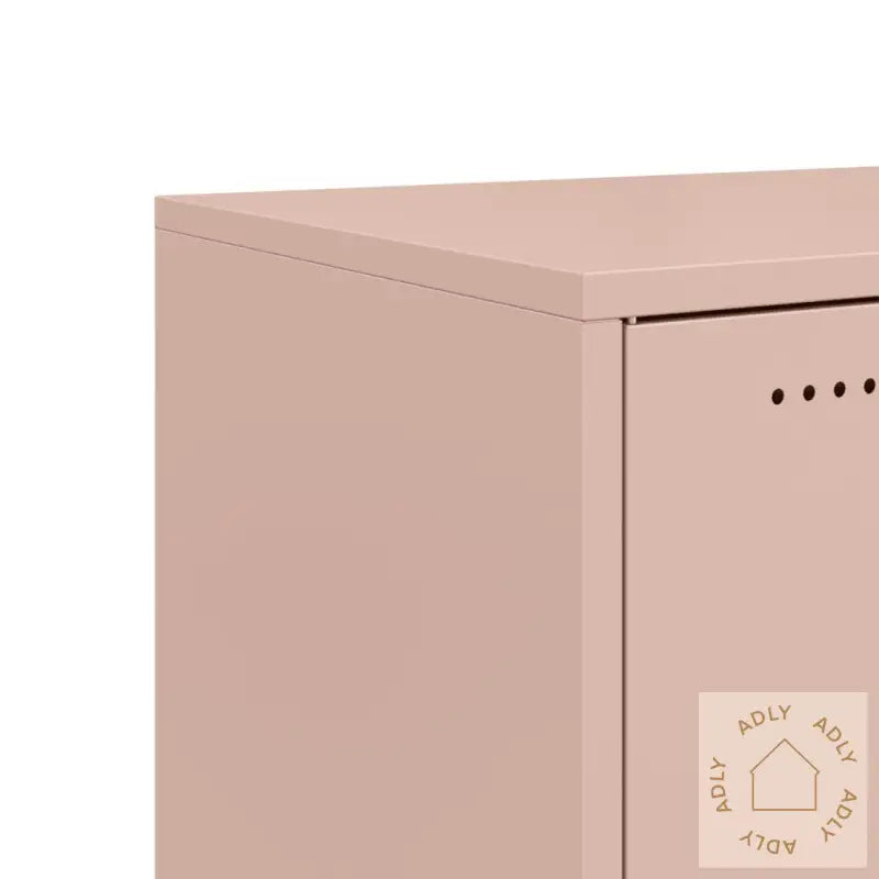 Tv-Benk Rosa 68X39X43,5 Cm Stål