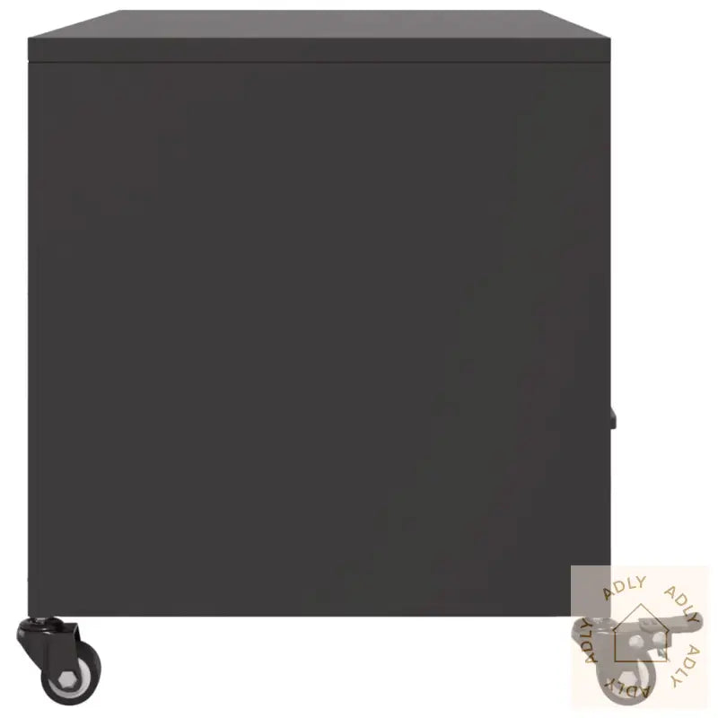 Tv-Benk Svart 68X39X43,5 Cm Stål