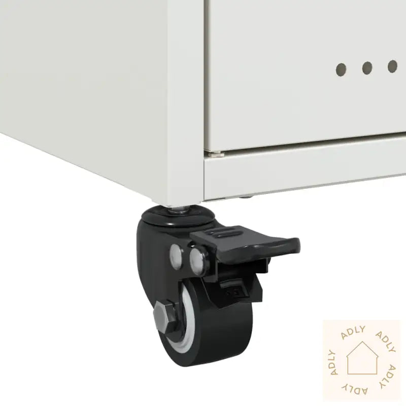 Tv-Benk Hvit 68X39X43,5 Cm Kaldvalset Stål