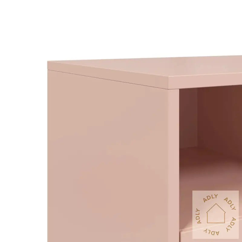 Tv-Benk Rosa 68X39X43,5 Cm Stål