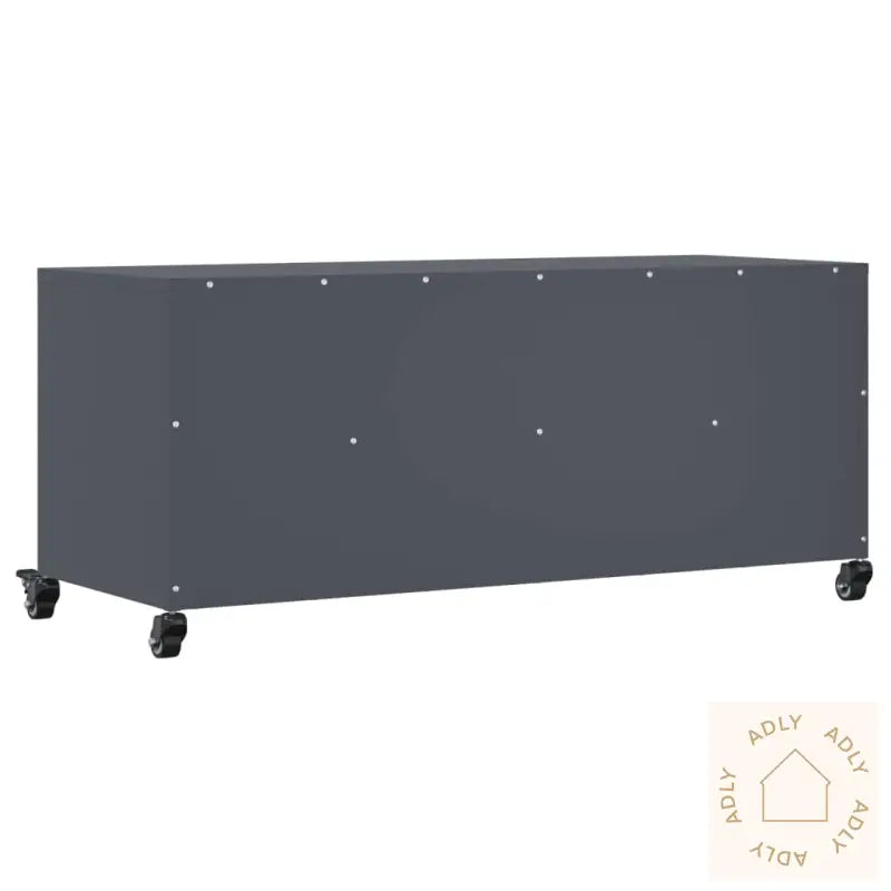 Tv-Benk Antrasitt 100,5X39X43,5 Cm Stål