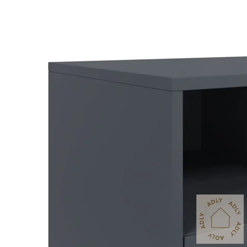 Tv-Benk Antrasitt 100,5X39X43,5 Cm Stål