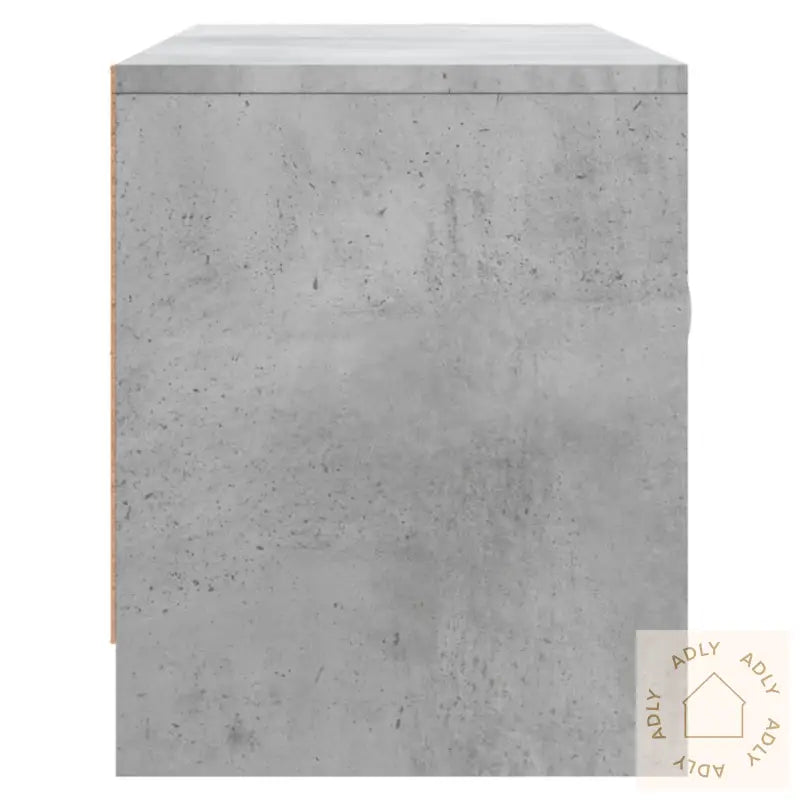 Tv-Benk Betonggrå 102X30X37,5 Cm Konstruert Tre