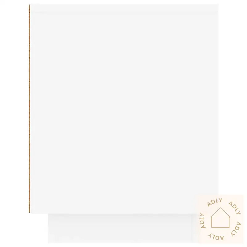 Tv-Benk Hvit 80X35X45 Cm Konstruert Tre