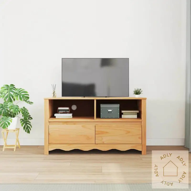 Tv-Skap &quot;Drammen&quot; 99X43X55 Cm Solid Tre Furu