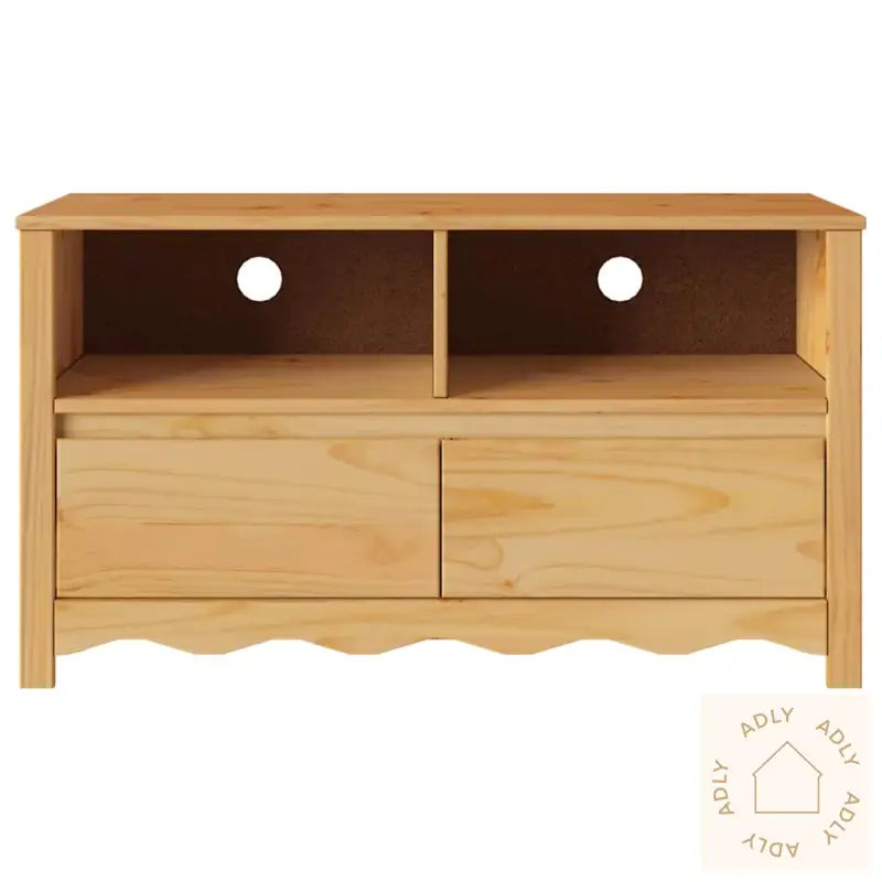 Tv-Skap &quot;Drammen&quot; 99X43X55 Cm Solid Tre Furu