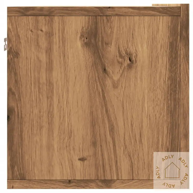 Vegghengt Tv-Benk Artisan Eik 100X30X30 Cm Konstruert Tre