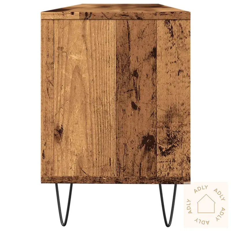 Tv-Benk Gammelt Tre 150X30X44,5 Cm Konstruert Tre