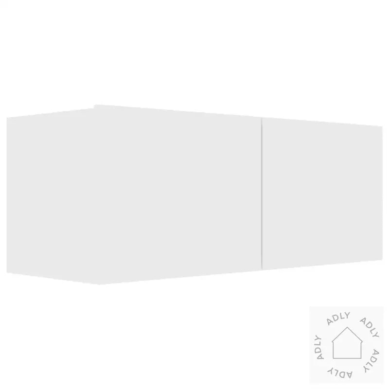 Tv-Skapsett 6 Deler Hvit Konstruert Tre