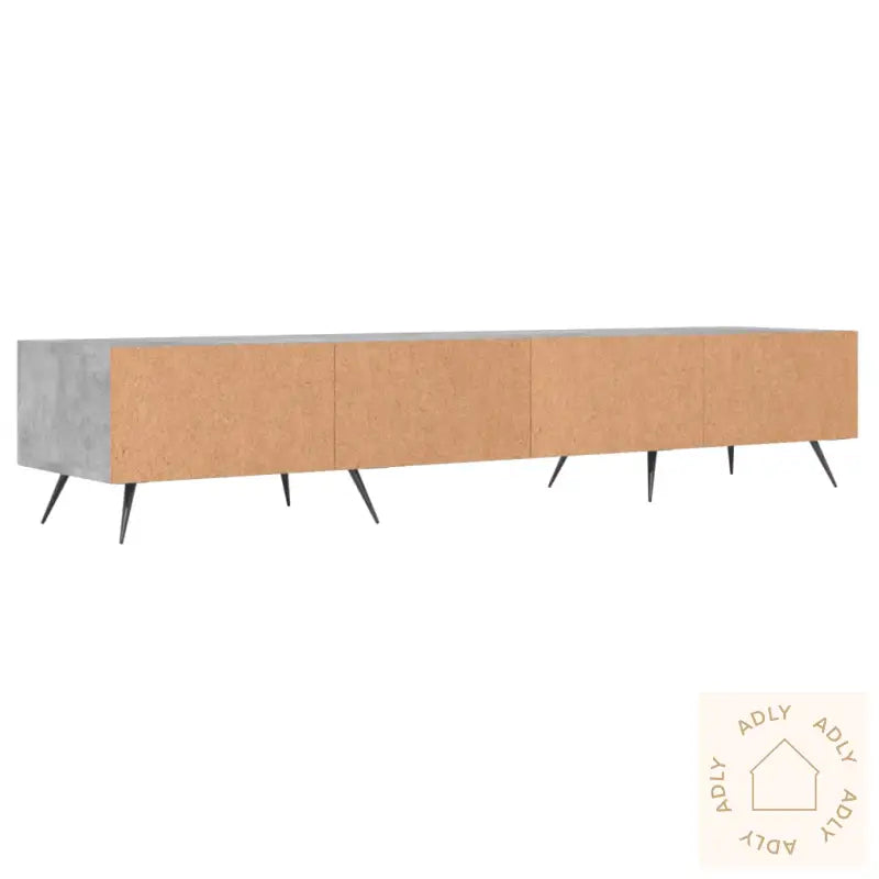 Tv-Benk Betonggrå 150X36X30 Cm Konstruert Tre