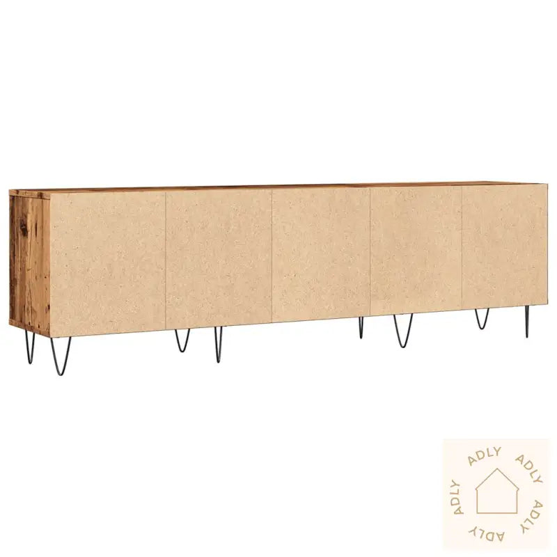 Tv-Benk Gammelt Tre 150X30X44,5 Cm Konstruert Tre