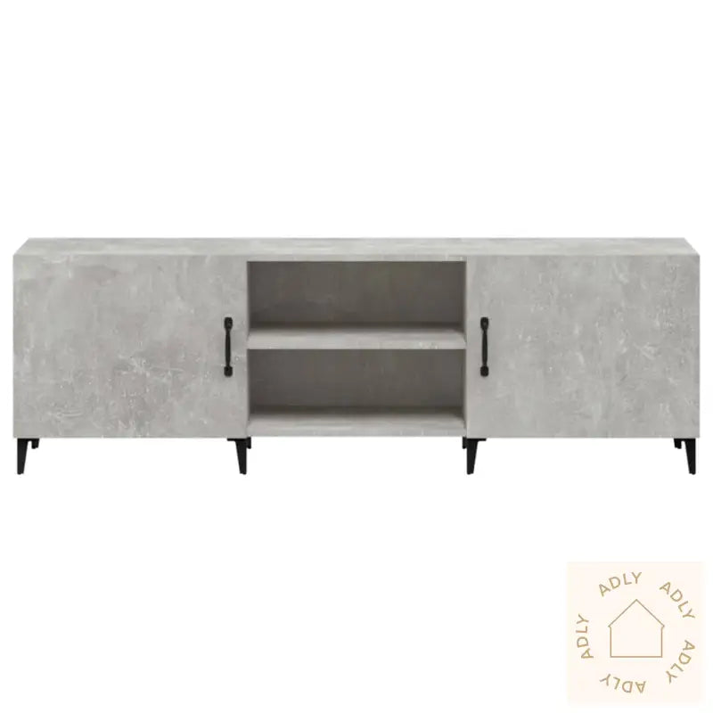 Tv-Benk Betonggrå 150X30X50 Cm Konstruert Tre