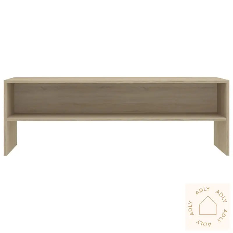 Tv-Benk Sonoma Eik 120X40X40 Cm Konstruert Tre