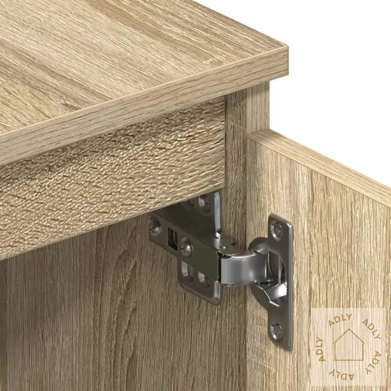 Tv-Benk Sonoma Eik 140X40X35,5 Cm Konstruert Tre