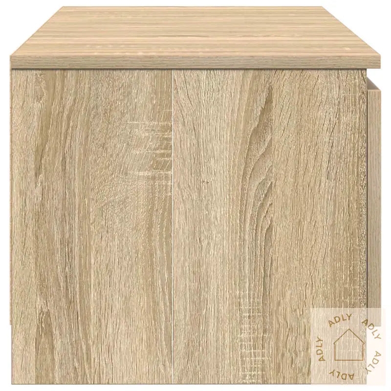 Tv-Benk Sonoma Eik 140X40X35,5 Cm Konstruert Tre