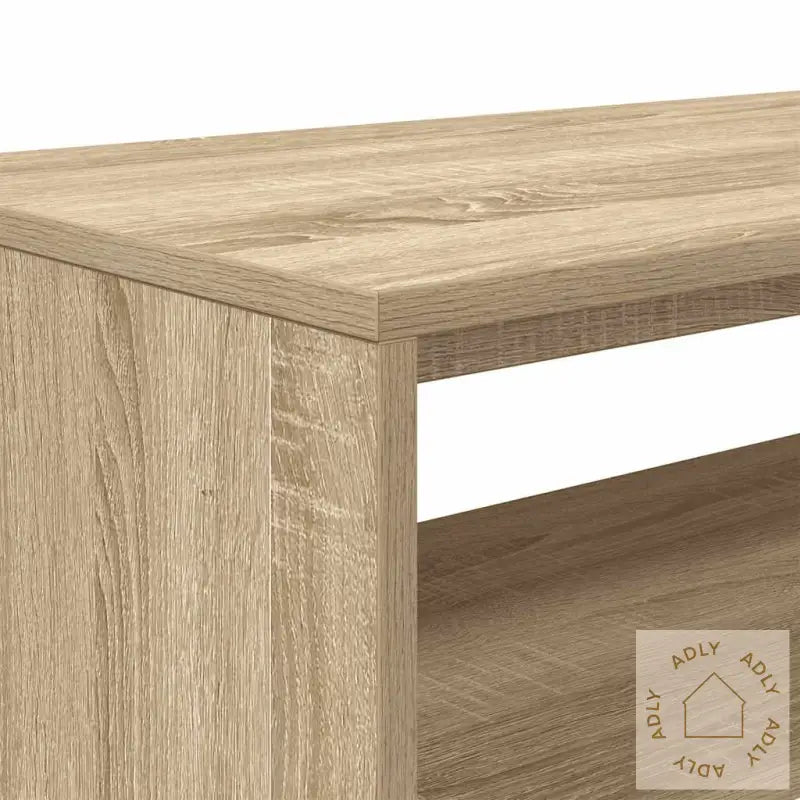 Tv-Benk Sonoma Eik 80X40X40 Cm Sponplate