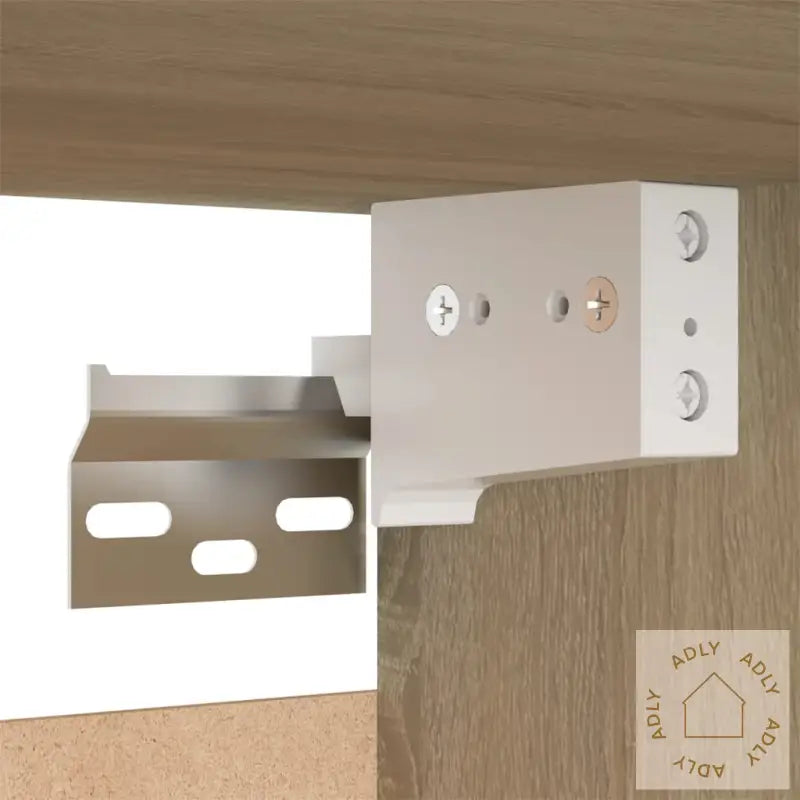 Tv-Benksett 3 Stk Sonoma Eik Konstruert Tre