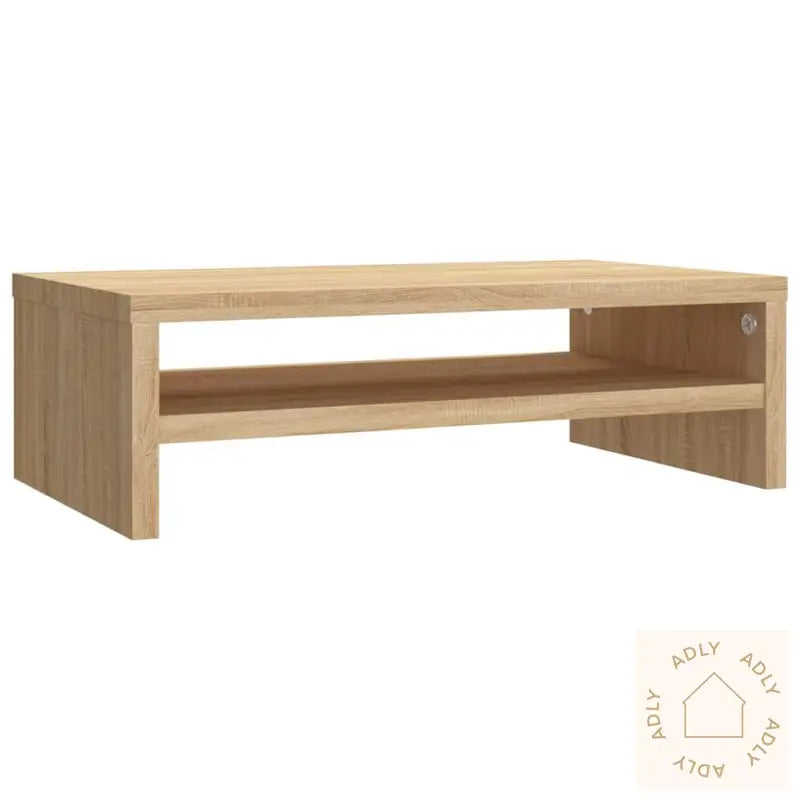 Skjermstativ Sonoma Eik 42X24X13 Cm Konstruert Tre