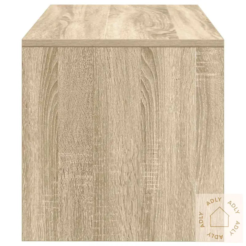 Tv-Benk Sonoma Eik 80X40X40 Cm Sponplate