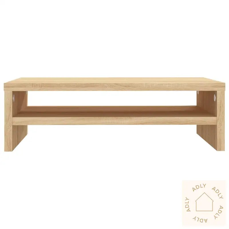 Skjermstativ Sonoma Eik 42X24X13 Cm Konstruert Tre