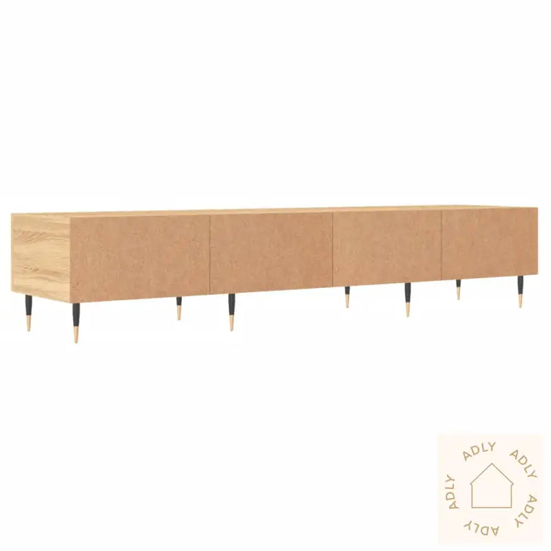 Tv-Benk Sonoma Eik 150X36X30 Cm Konstruert Tre