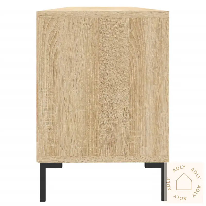 Tv-Benk Sonoma Eik 150X30X44,5 Cm Konstruert Tre