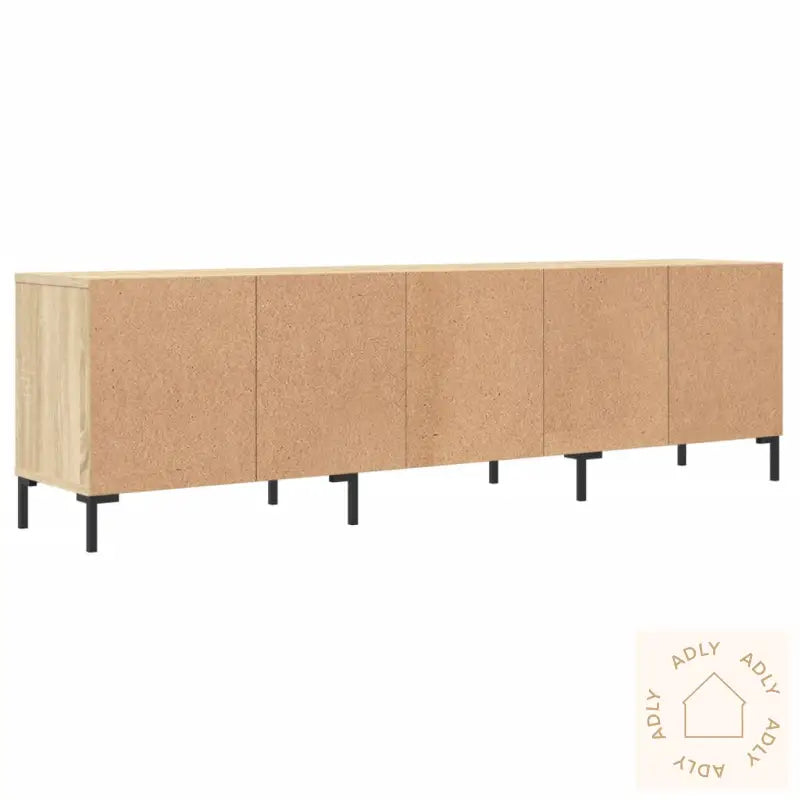 Tv-Benk Sonoma Eik 150X30X44,5 Cm Konstruert Tre