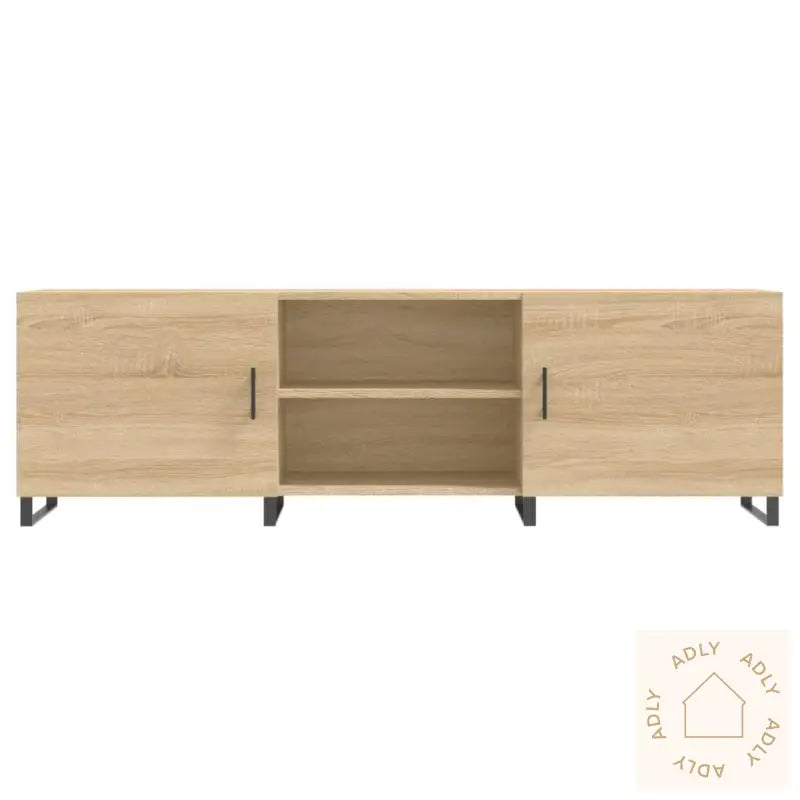 Tv-Benk Sonoma Eik 150X30X50 Cm Konstruert Tre