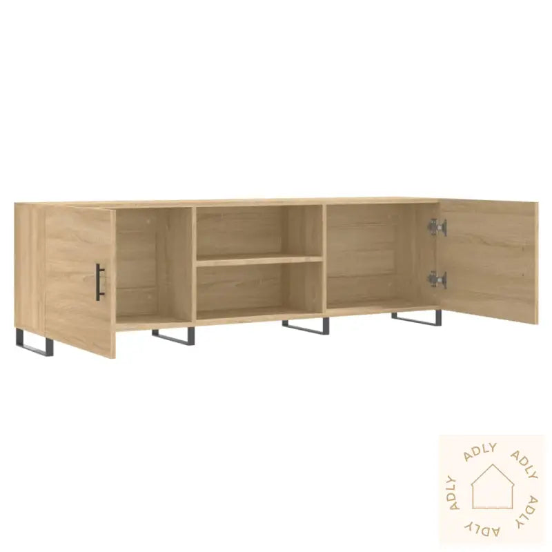 Tv-Benk Sonoma Eik 150X30X50 Cm Konstruert Tre