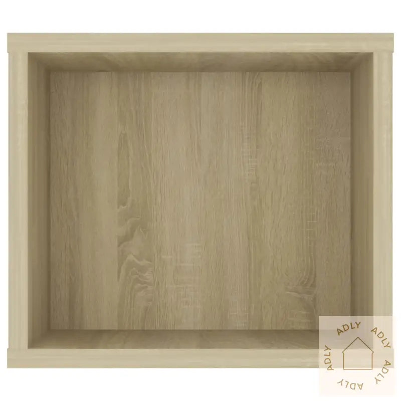 Hengende Tv-Benk Sonoma Eik 100X30X26,5 Cm Konstruert Tre