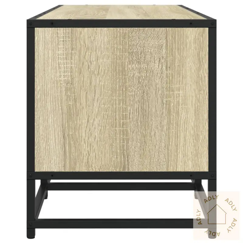 Tv-Benk Sonoma Eik 240X35X41 Cm Konstruert Tre