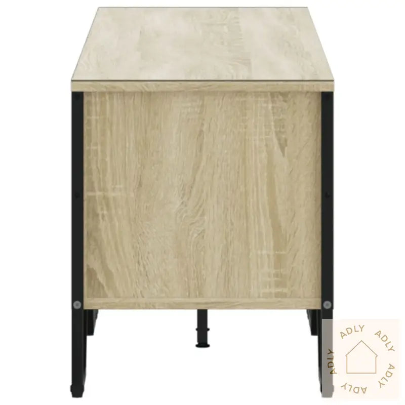 Tv-Benk Sonoma Eik 180X34X41 Cm Konstruert Tre