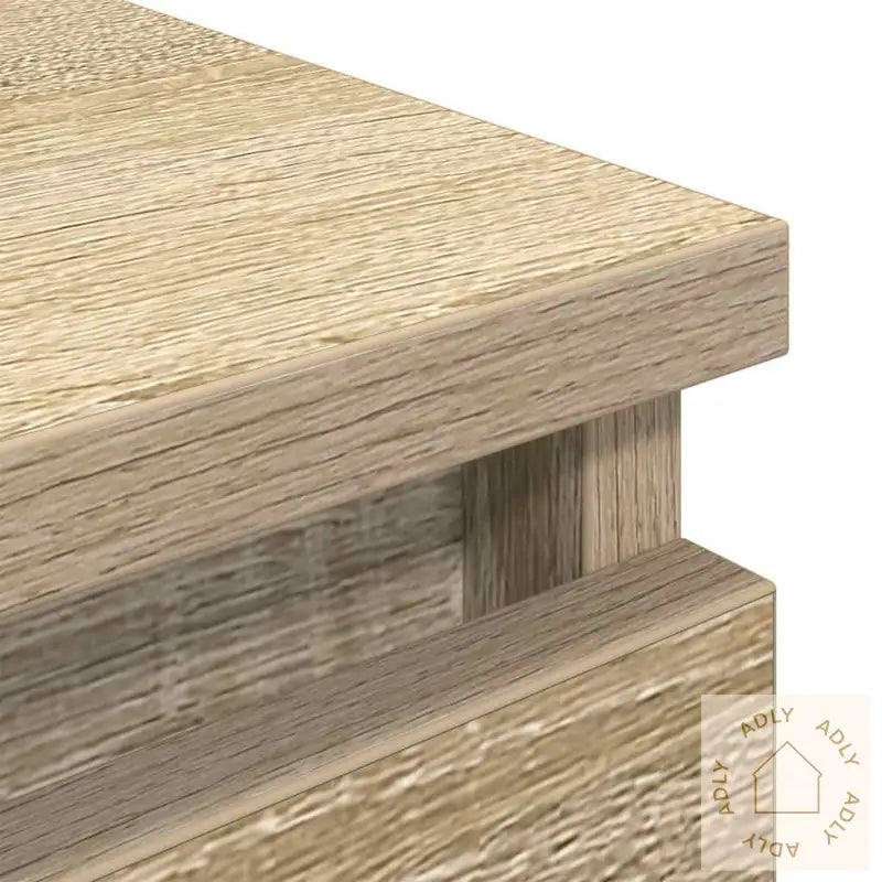 Tv-Benk Sonoma Eik 60X35X54 Cm Konstruert Tre