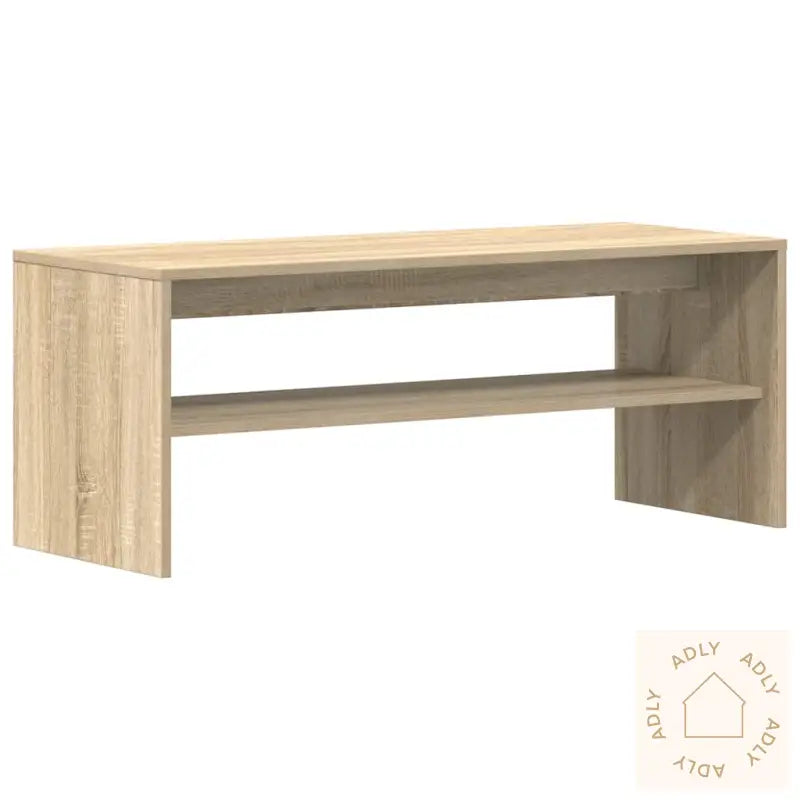 Tv-Benk Sonoma Eik 100X40X40 Cm Sponplate