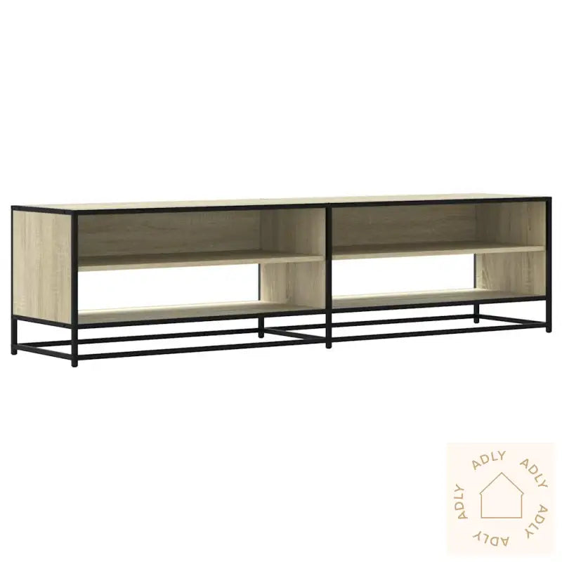 Tv-Benk Sonoma Eik 180,5X40X46 Cm Konstruert Tre