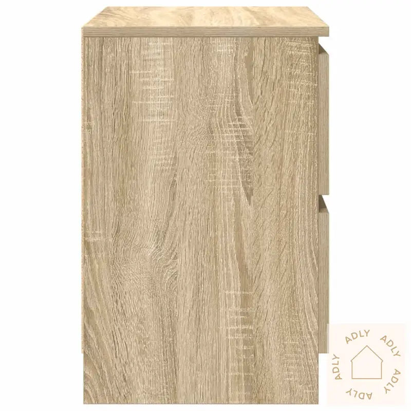 Tv-Benk Sonoma Eik 40X35X54 Cm Konstruert Tre