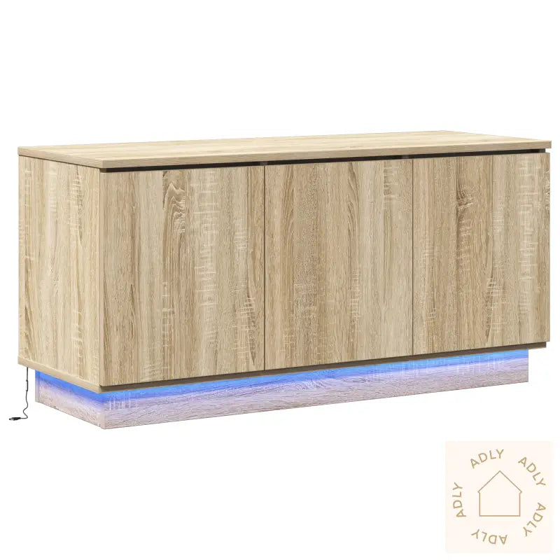 Tv-Skap Sonoma Eik 100X38X49 Cm Konstruert Tre