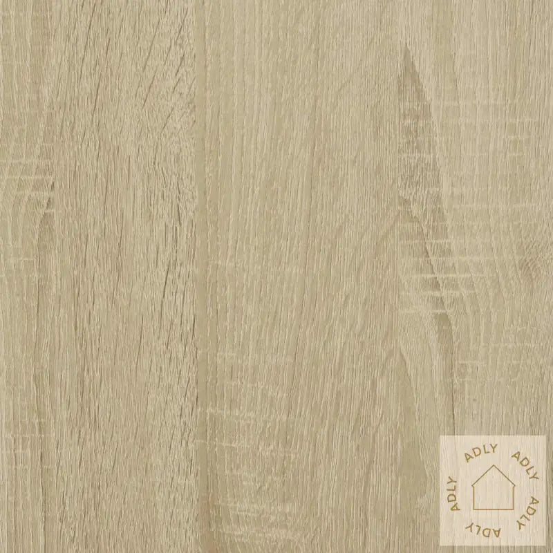 Tv-Benk Sonoma Eik 61X40X46 Cm Konstruert Tre Og Metall