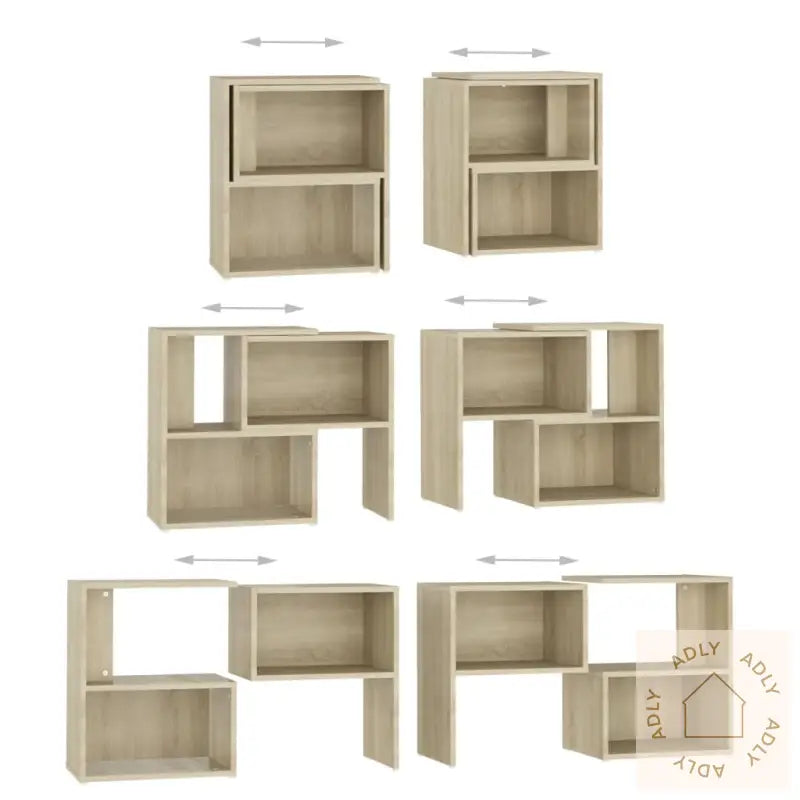 Tv-Benk Sonoma Eik 104X30X52 Cm Konstruert Tre