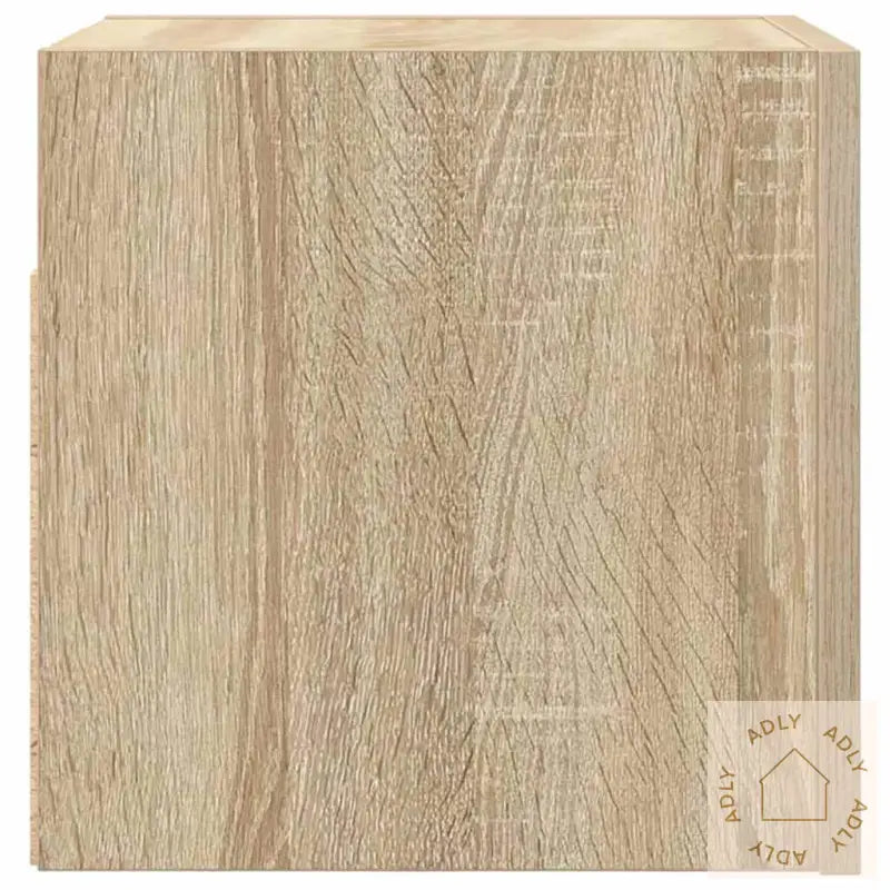 Vegghengt Tv-Benk Sonoma Eik 30,5X30X30 Cm