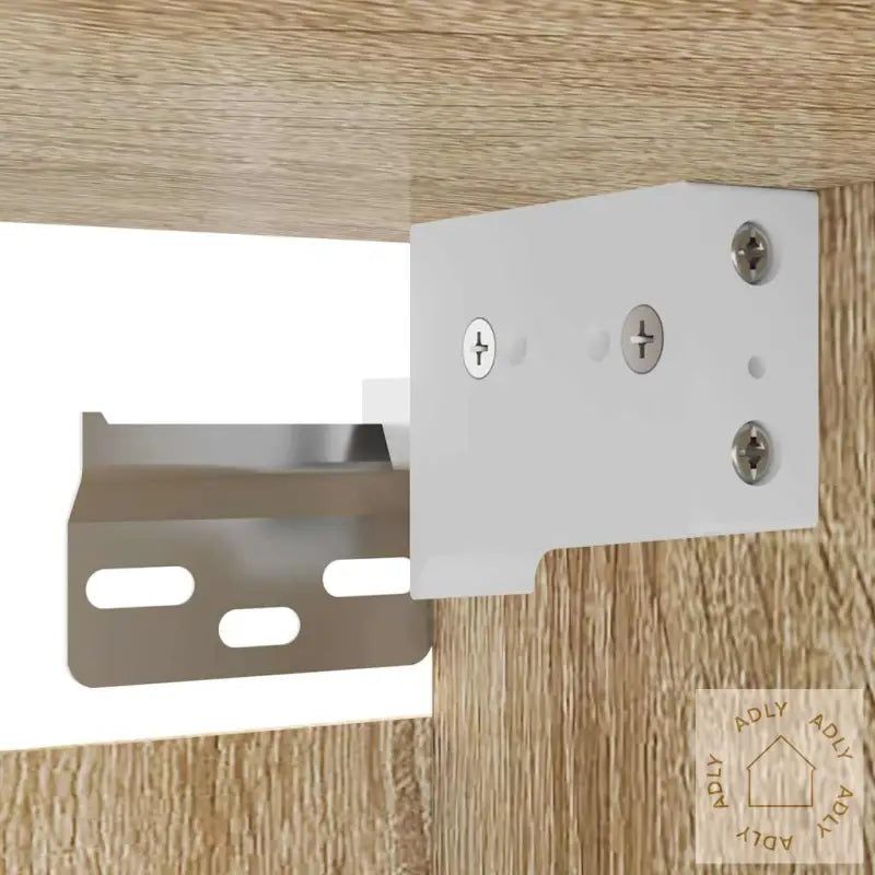 Vegghengt Tv-Benk Sonoma Eik 30,5X30X30 Cm