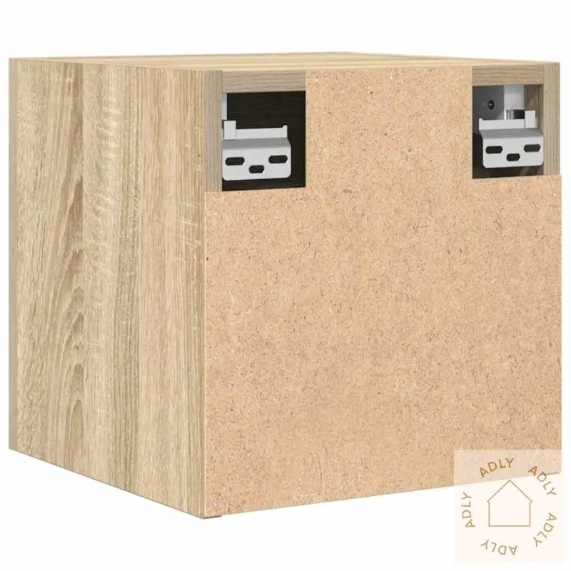 Vegghengt Tv-Benk Sonoma Eik 30,5X30X30 Cm