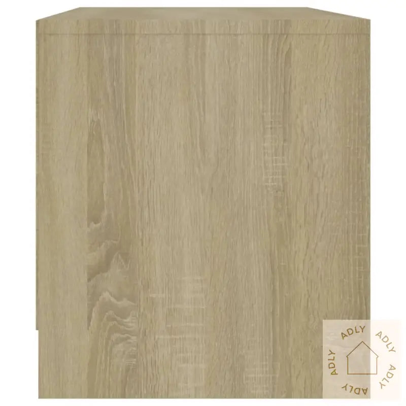 Tv-Benk Sonoma Eik 90X35X40 Cm Konstruert Tre