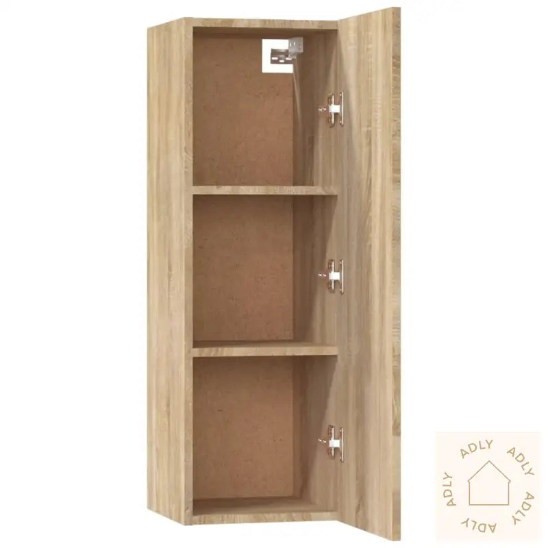 Tv-Skapsett 5 Deler Sonoma Eik Konstruert Tre