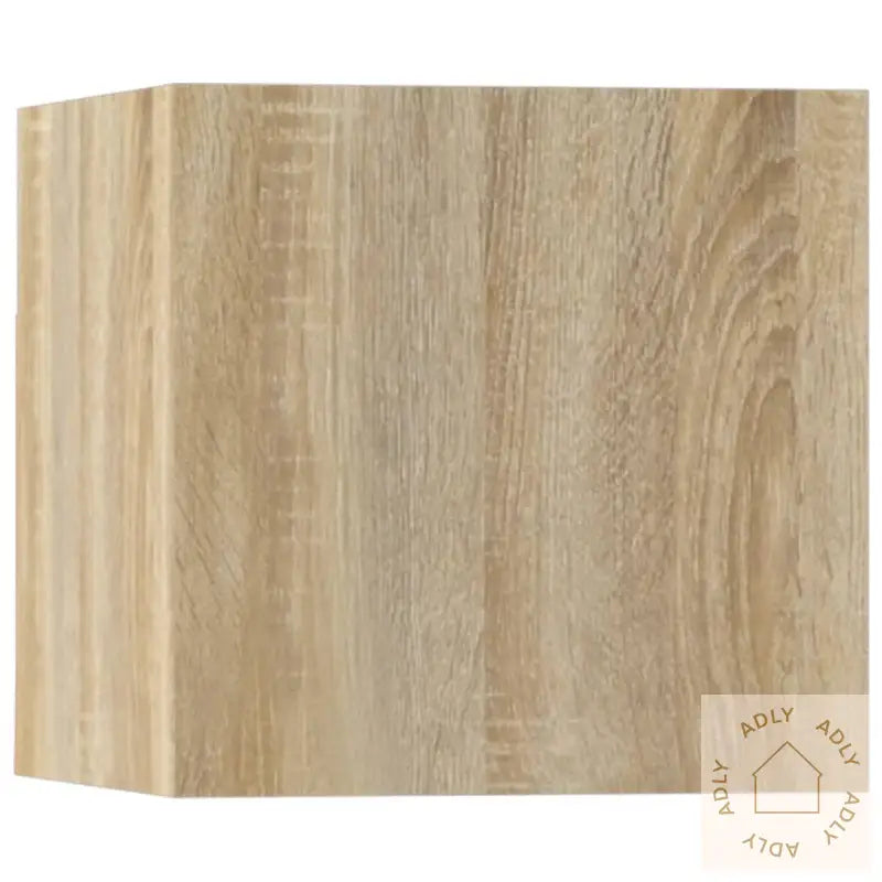 Tv-Skapsett 5 Deler Sonoma Eik Konstruert Tre