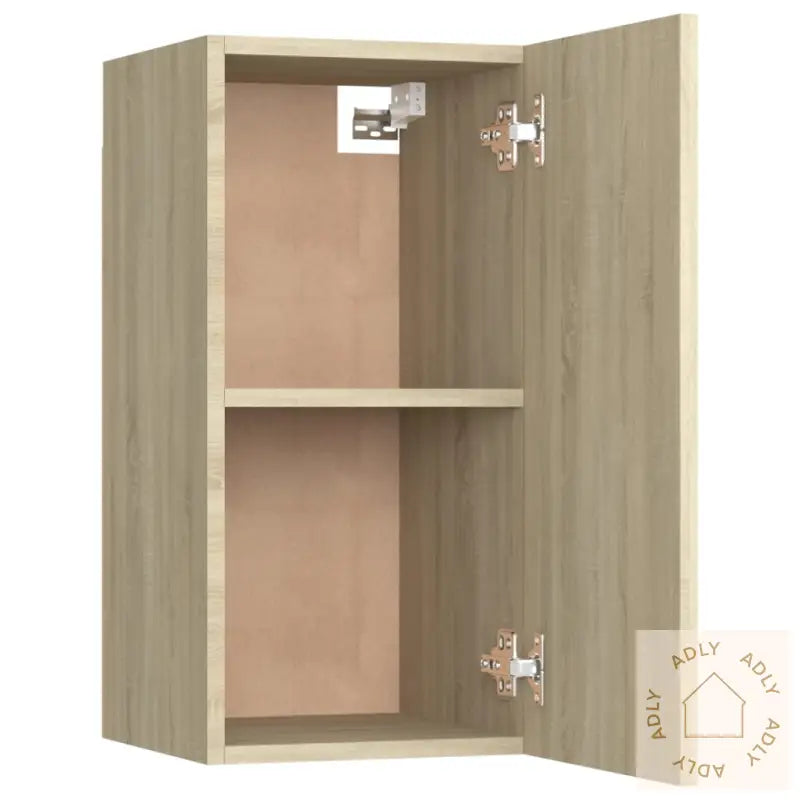 Tv-Skapsett 7 Deler Sonoma Eik Konstruert Tre