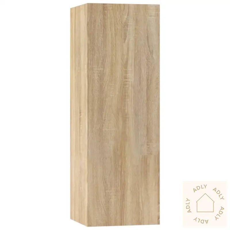 Tv-Skapsett 5 Deler Sonoma Eik Konstruert Tre