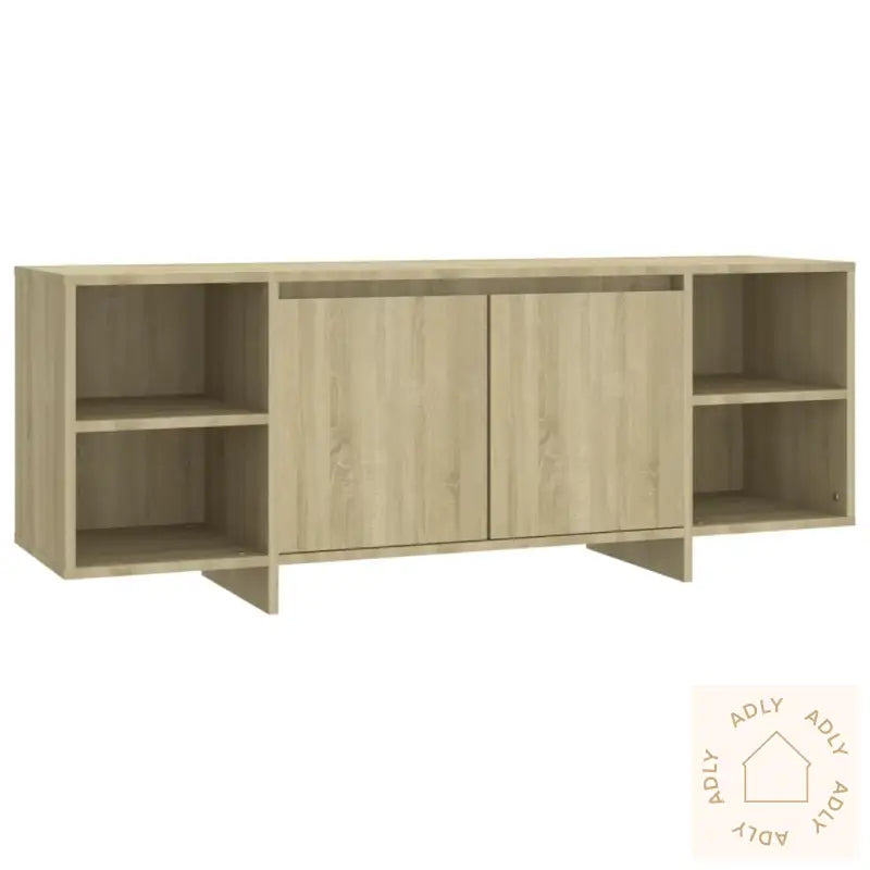 Tv-Benk Sonoma Eik 130X35X50 Cm Konstruert Tre